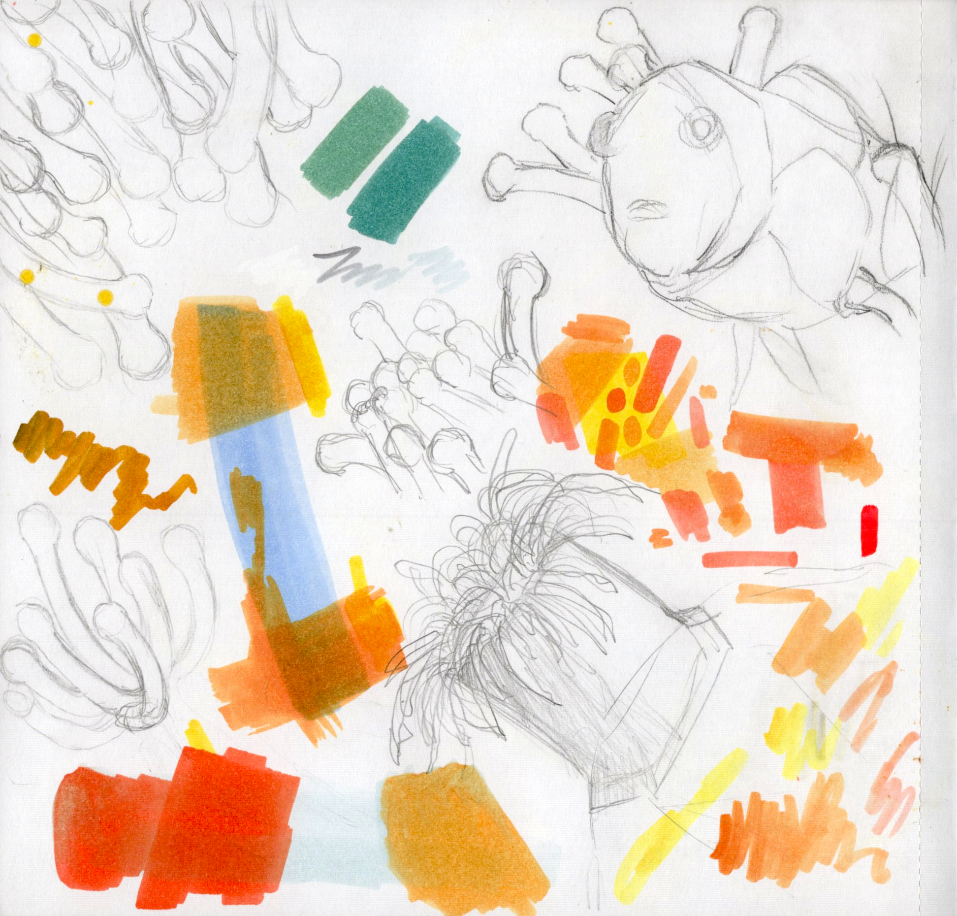 Fish and Anenome Sketches SB 300.jpg