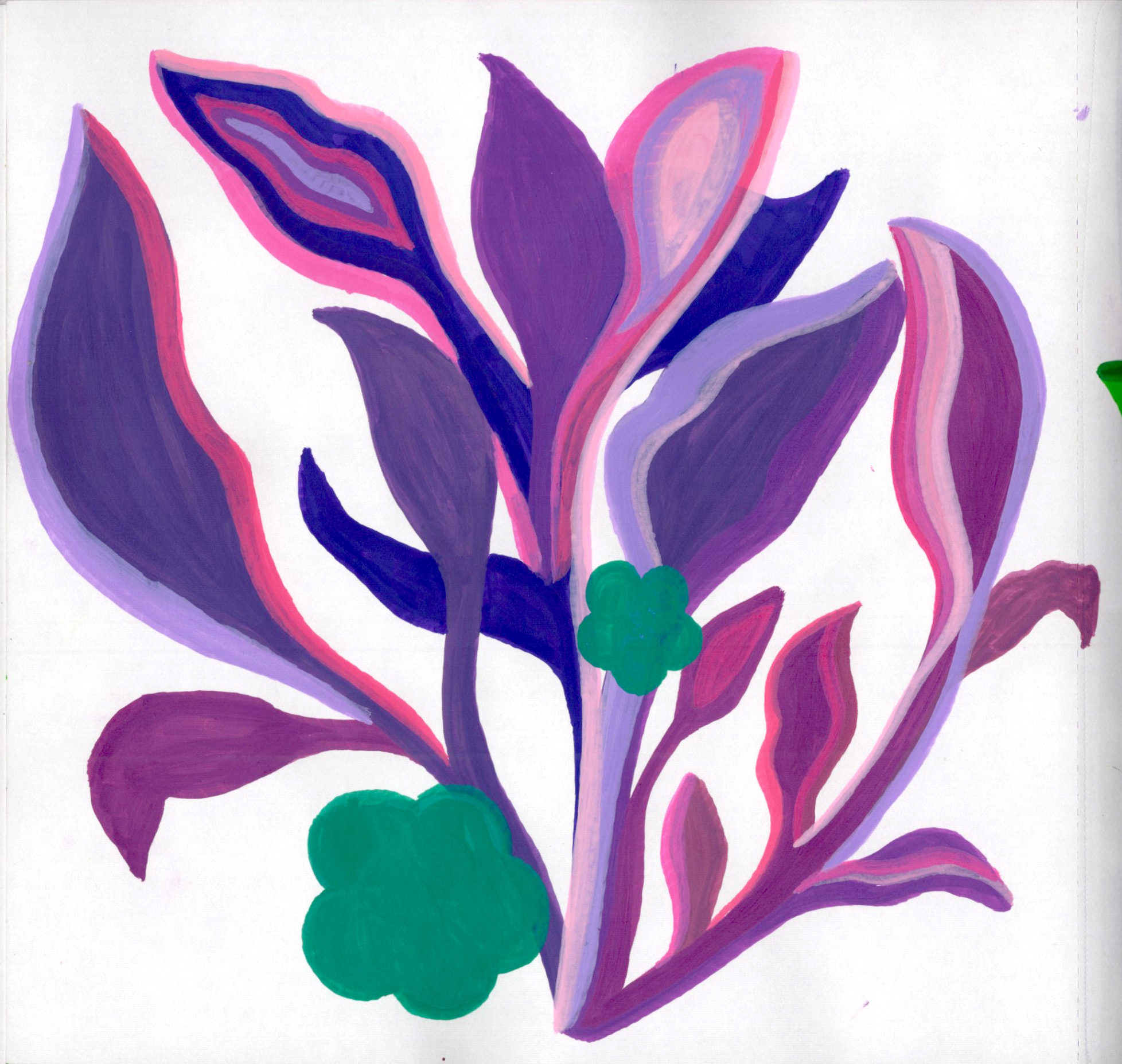 Purple Leaves Blue Flowers SB 300.jpg